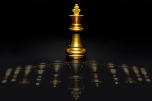 Chess board game, Concept for business strategy photo