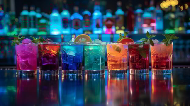 Dive into a spectrum of taste with our best-selling cocktails photo