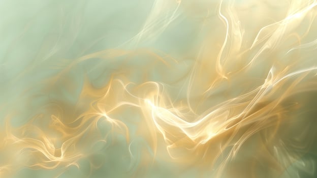 A soft, ethereal background with swirling golden and white patterns. photo