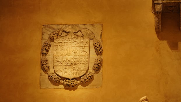 The ancient art exhibition in the museum photo