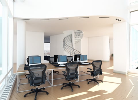 modern office interior. photo