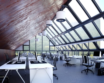 modern office interior. photo