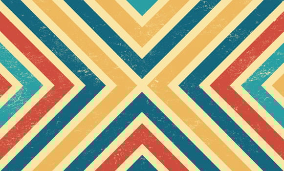 Retro Grunge Background with Vintage Cross Arrow Lines photo