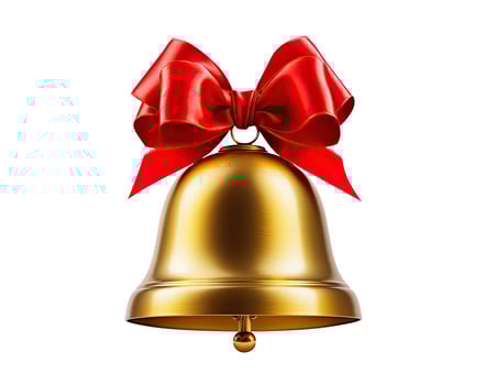Bell with Red Bow photo