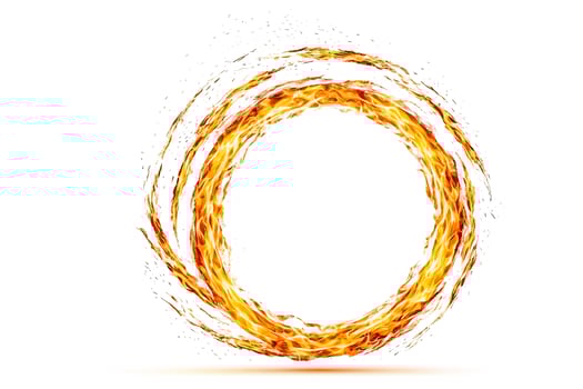 Abstract Fire Ring photo