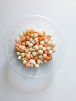 pillus isolate snacks in white photo