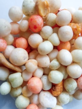 pillus isolate snacks in white photo