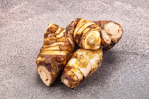 Natural organic raw ginger root photo