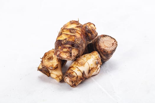 Natural organic raw ginger root photo