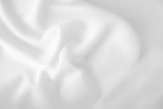 Clean White Folded Fabric Textures Background for Product Presentation photo