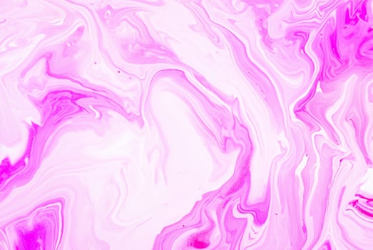Abstract Fluid Art, Close-up of Pink, White, and Grey Acrylic Colors Mixing, Liquid Artwork with Marble Pattern, Ideal Background photo