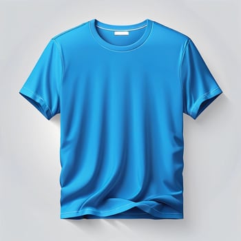blue tshirt cloth photo