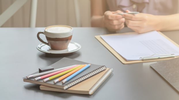 Young female programmers working at home are designing websites and applications with the ux ui system to make the design of the webpage to the mobile phone system.Ux ui design concept photo