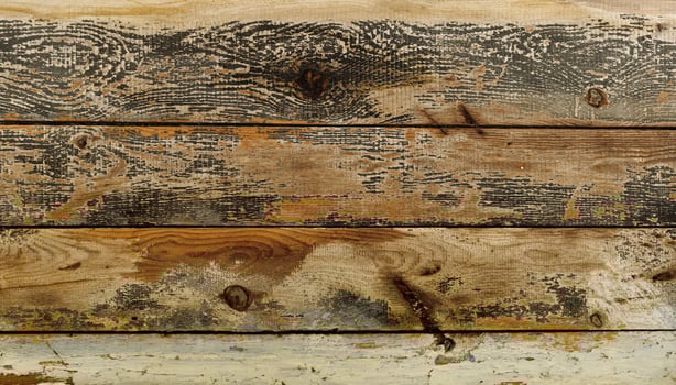 Old and damaged board. Wooden background or texture photo