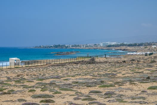 Shipwreck off the coast of Cyprus photo