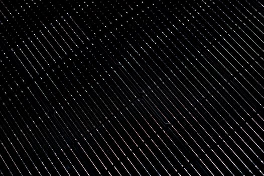 Closeup of black solar panel texture photo