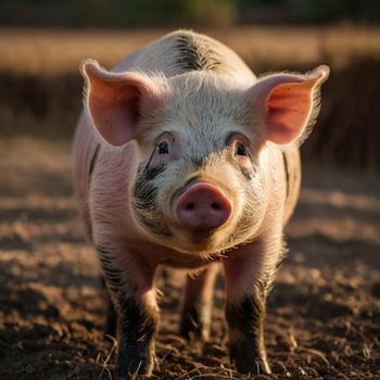 big mud pig photo
