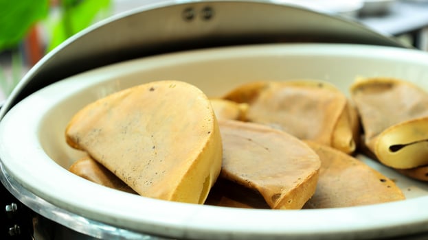 Kue Lekker. Indonesian Traditional Thin Crispy Crepes Pancake photo