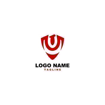 eagle shiled Logo design photo