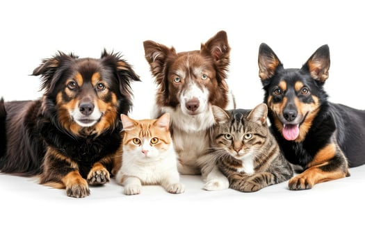 Dogs and Cats Living in Balance photo