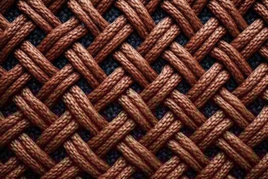 Close Up View of Woven Material photo