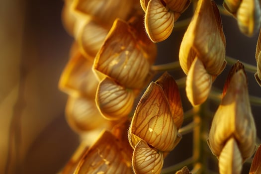 Some brown flowers with natural background photo