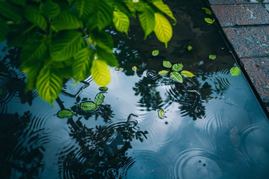 A puddle of water background photo