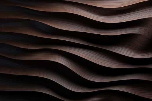 Close-Up View of Wavy Wood Pattern photo