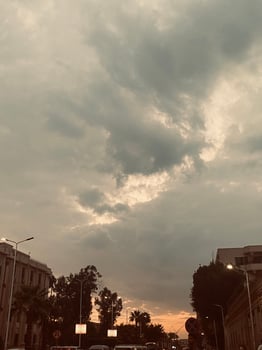 Colorful Sunset Clouds photo