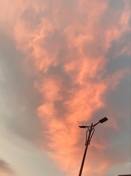 Colorful Sunset Clouds photo