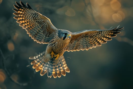 a bird flying in the air with its wings spread background photo