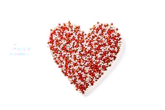 Heart Shaped Popcorn photo