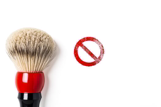 Shaving Brush and No Sign photo