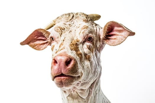 Close-up of a Cow's Face photo