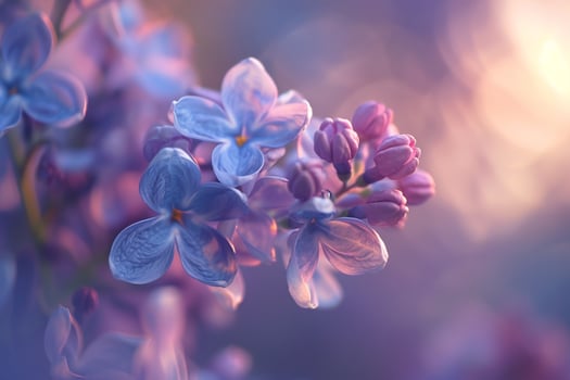 a  of a bunch of purple flowers background photo