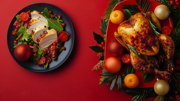 Roasted Chicken and Turkey Dinner photo