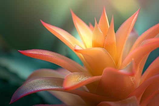 Flower with Orange Petals Background photo