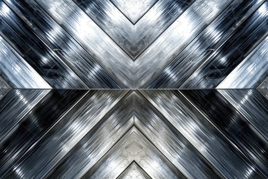 Shiny Metal Background With Diamond Pattern photo