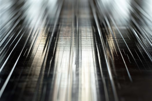 Close-Up View of Shiny Metal Surface photo