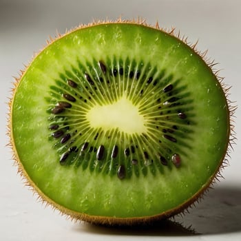 Fresh Kiwi Green tasty delicious fruit white background photo