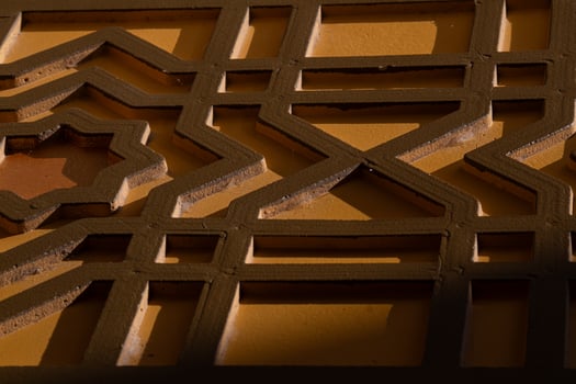 Islamic style architectural decoration photo