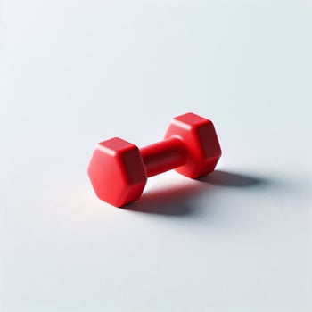 Isolated Sports and Fitness Equipment on White Background for Gym, Exercise, and Training Needs photo