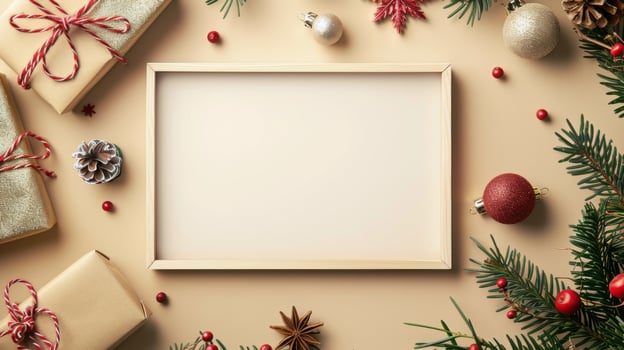 Christmas Ornament Frame photo
