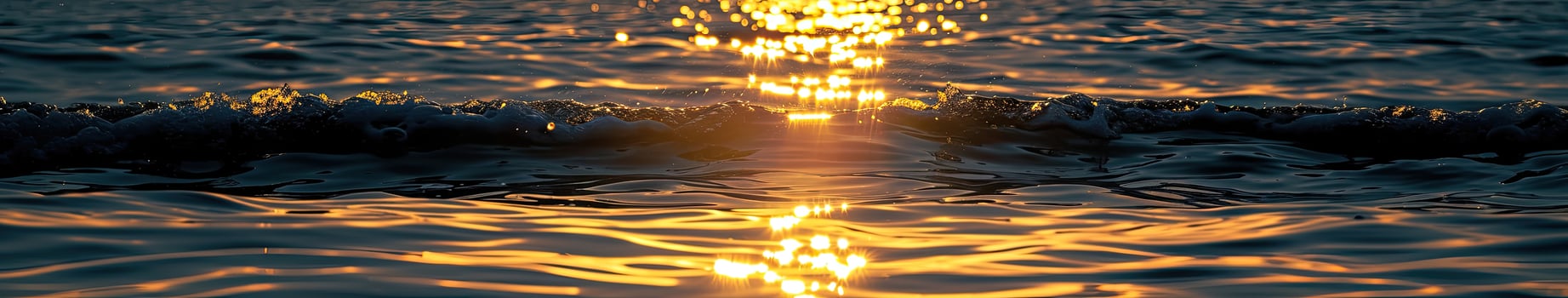 Bright Sun Shines Over Water photo