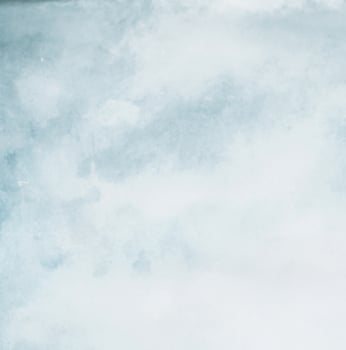 Winter Blue Ink and Watercolor Textures with Ombre Effects on White Paper photo