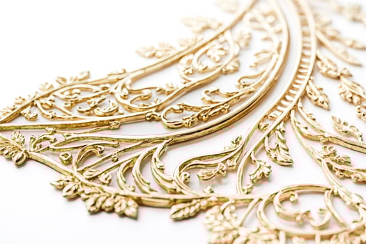 Golden Ornate Design photo