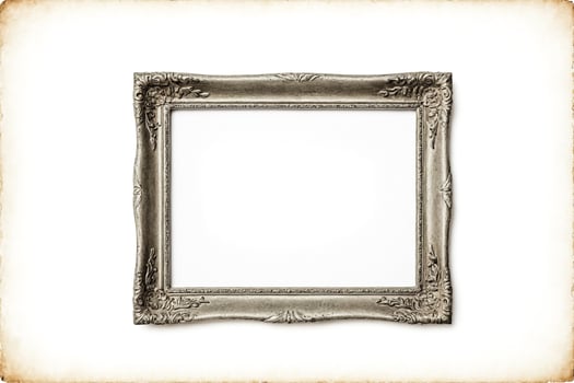 Antique Picture Frame with Ornate Design photo