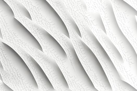 Abstract White Pattern With Curved Lines photo
