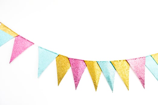 Glitter Party Banner photo