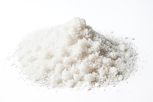 Pile of White Salt Crystals photo
